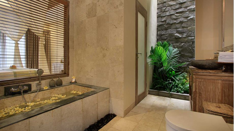 Indonesien, Bali, Ubud, The Alena Resort, Bathroom