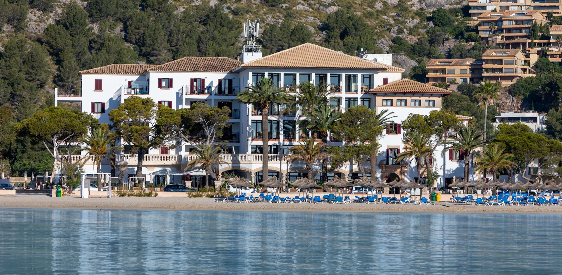 Rejser til Spanien, Mallorca Hoposa Uyal, udsigt fra havet