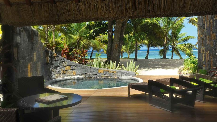 Rejser til Mauritius, Trou aux Biches Beachcomber Golf Resort & Spa, Beachfront Suite med pool