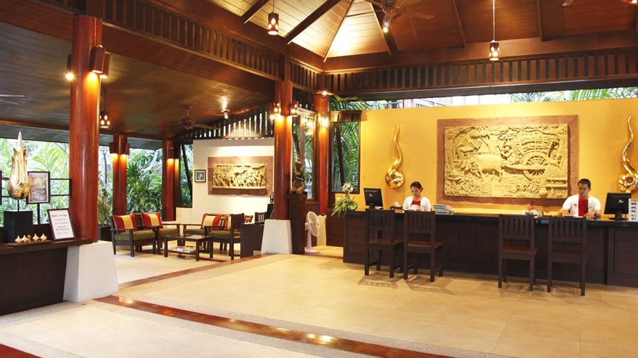 Thailand, Koh Samui, Baan Chaweng Beach Resort, Lobby Område