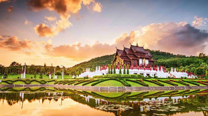 Thailand Chiang Mai Royal Flora Park 