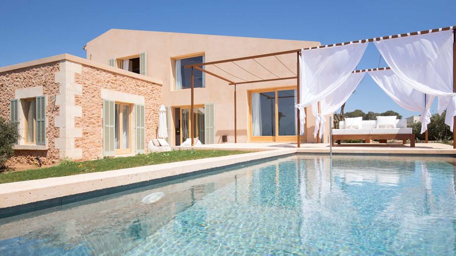 Rejser til Spanien Mallorca, Fontsanta Termal Spa & Wellness, Luxury Villa Pool