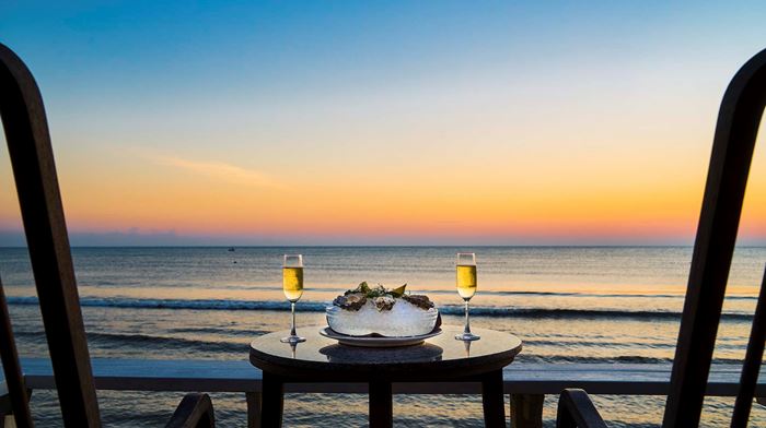 Thailand, Hua Hin, Lets Sea Hua Hin Al Fresco, Dinner Beach