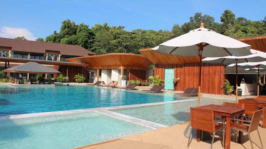 Thailand, Koh Lipe, Bundhaya Villas, Pool View