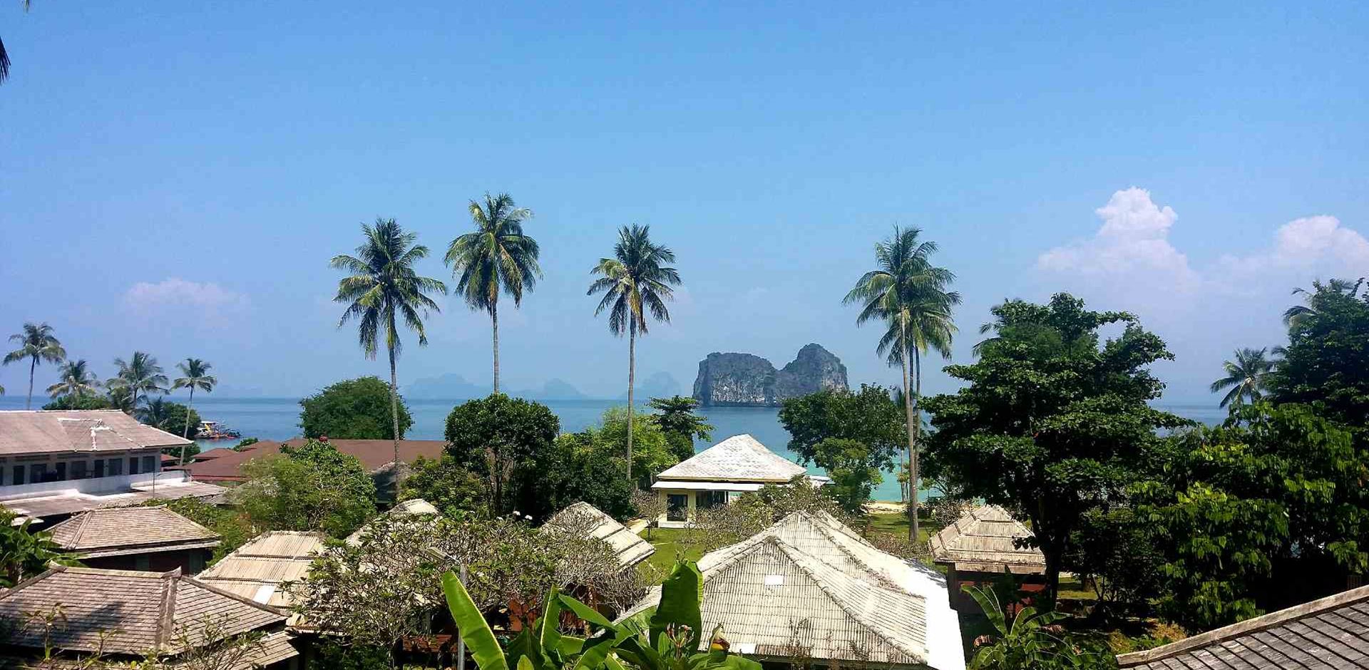 Thailand, Koh Ngai, Thanya Beach Resort, Udsigt Resort