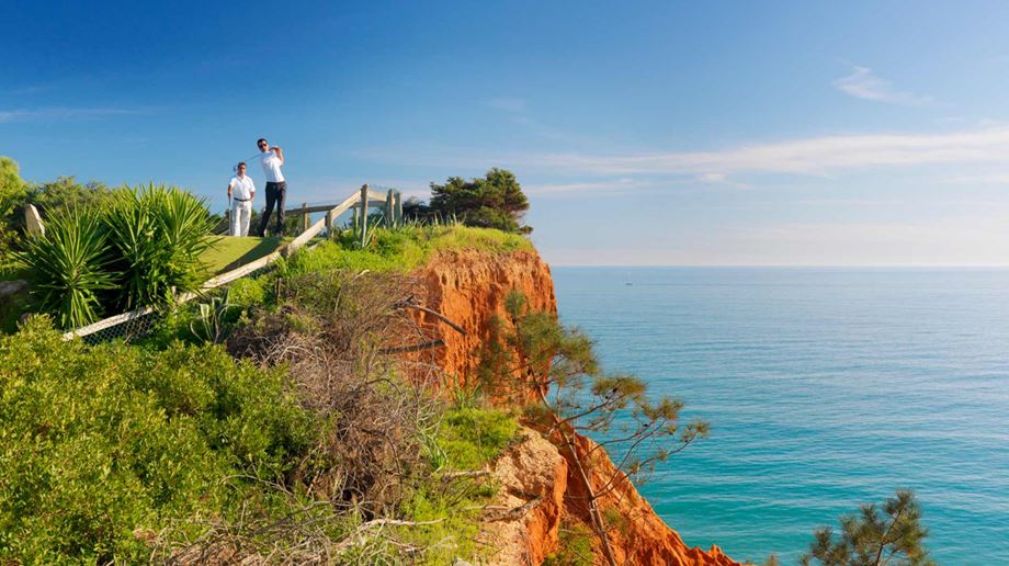 Rejser til Portugal, Algarvekysten, Pine Cliffs Ocean Suites & Spa, golf devils parlour