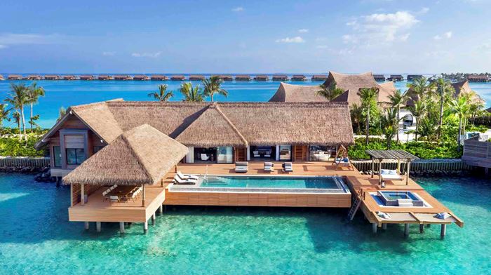 Maldiverne Waldorf Astoria 2 Bedroom Reef Villa
