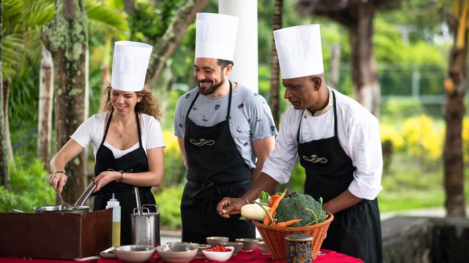 Rejser til Mauritius, The Residence Mauritius, Cooking Class med kokken