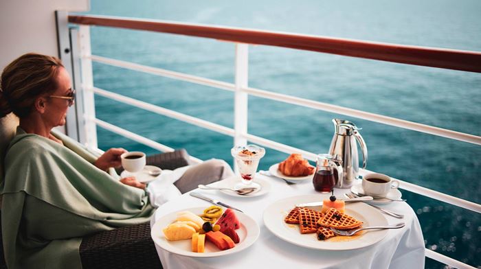 Balkonkahyt på Oceania Cruises
