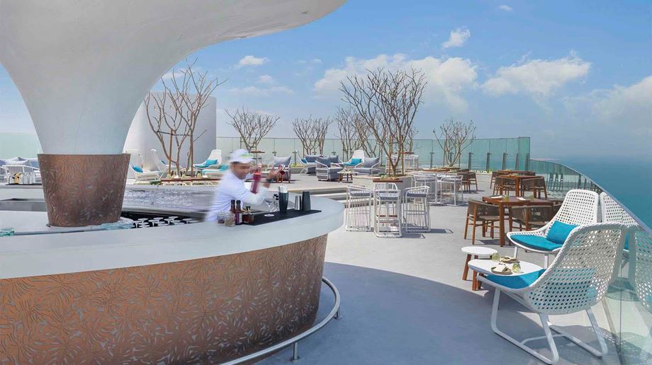 Dubai Address Beach Resort Restaurant ZETA Seventy Seven