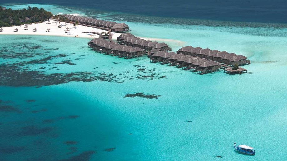 Rejser til Maldiverne, Constance Moofushi Maldives, udsigt til resort