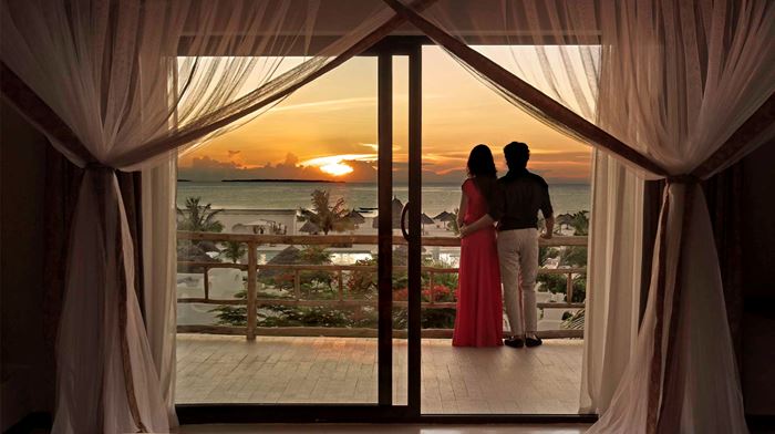 Nyd de smukke solnedgange på Gold Zanzibar