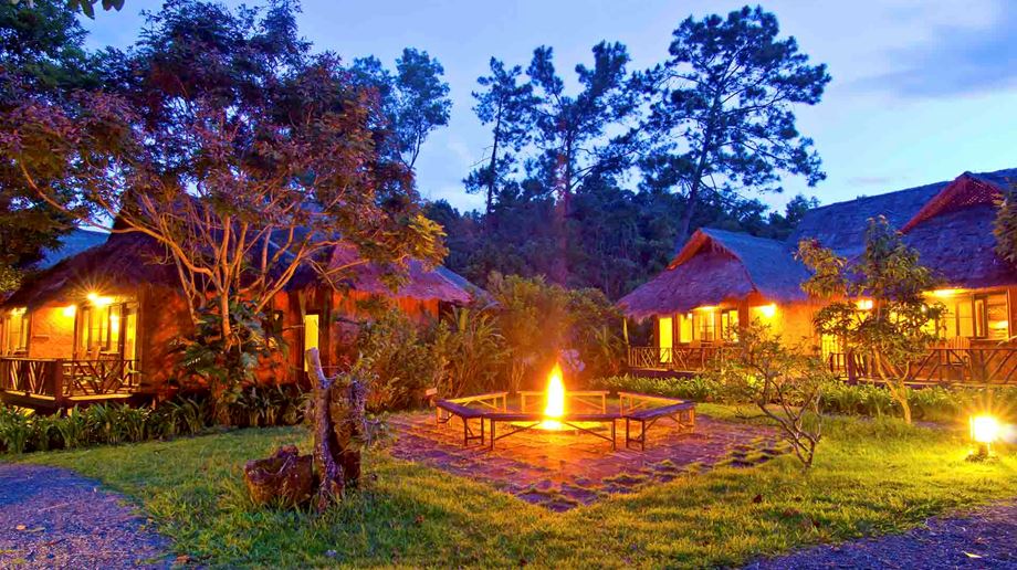 Thailand, Chiang Mai, Hmong Hilltribe Lodge, Evening Lodge