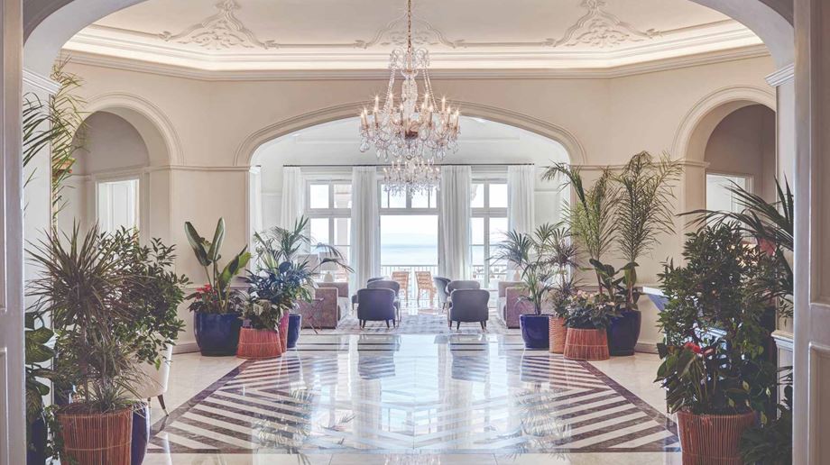 Rejser til Portugal, Madeira, Belmond Reid's Palace, lobby