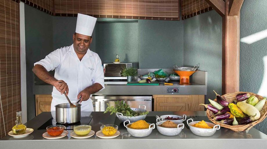Rejser til Mauritius, Recif Attitude, Restaurant Kot Nou med mauritiske retter