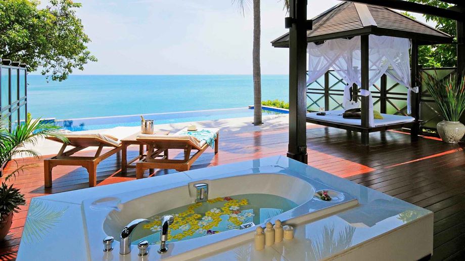 Thailand, Koh Samui, Tangsai Bay Resort, Seafront Pool Villa
