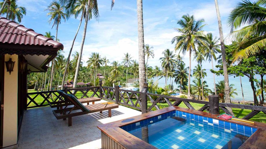 Thailand, Koh Kood, Koh Kood Beach Resort, Jacuzzi Villa