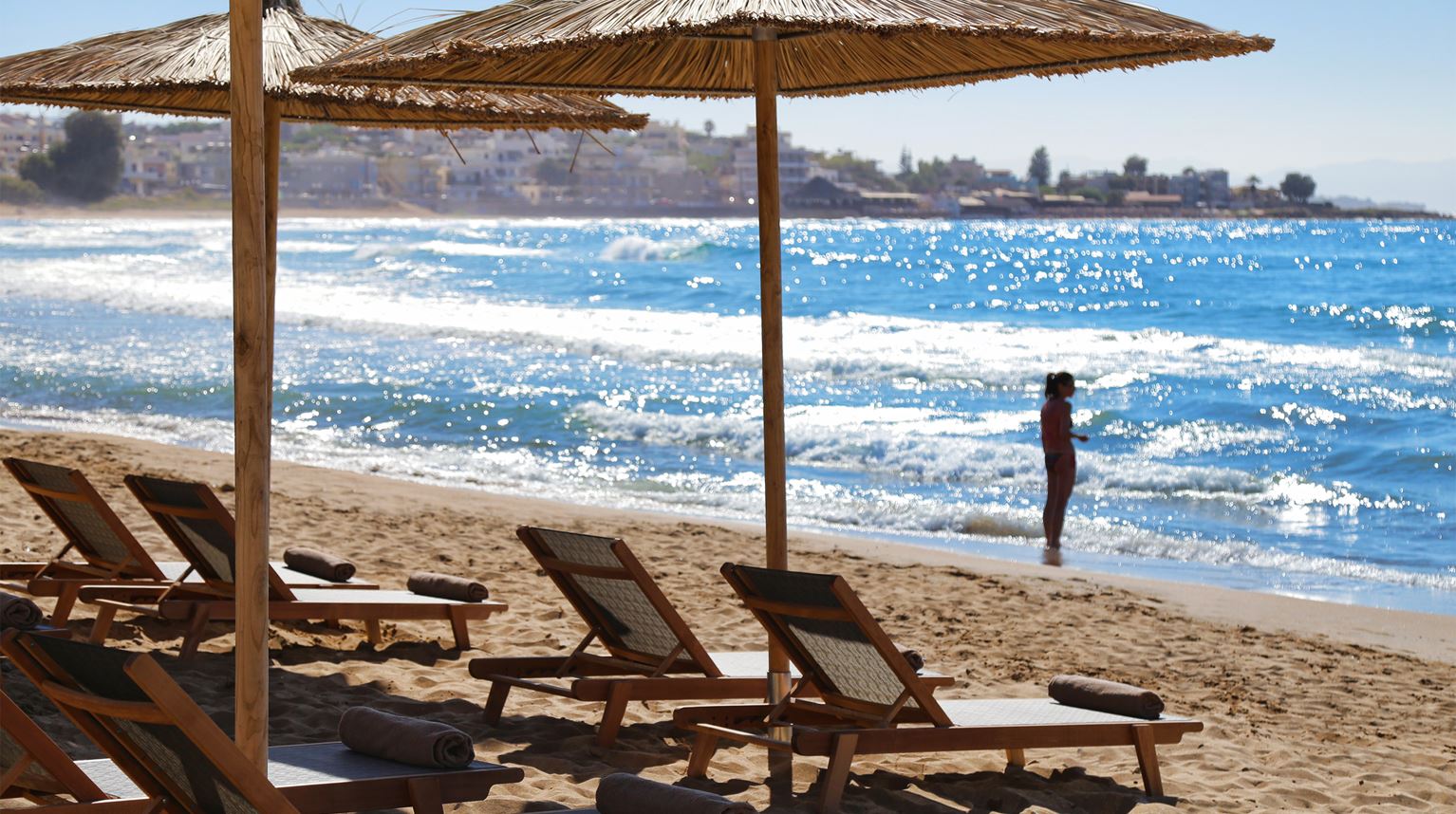 Grækenland Kreta Domes Noruz Chania, Strand, Solsenge, Havet
