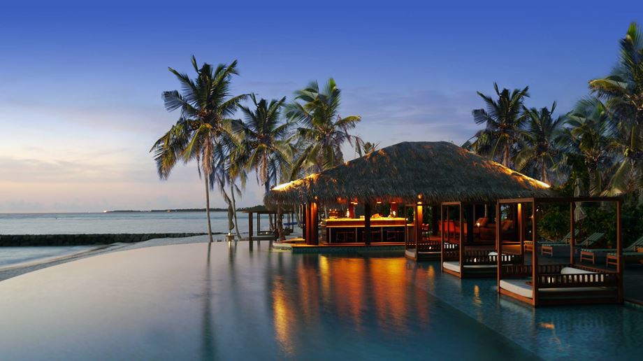 Rejser til Maldiverne, The Residence Maldives at Falhumaafushi, Beach Bar 