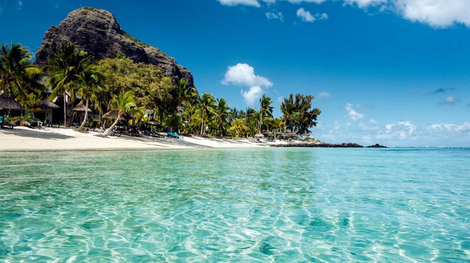Rejser til Mauritius, Paradis Beachcomber Golf Resort & Spa, Klart turkis vand