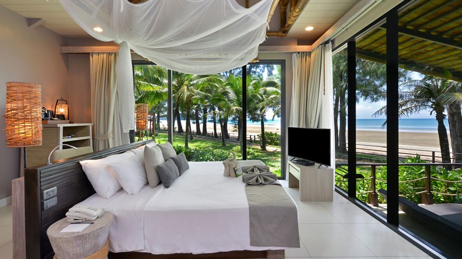 Rejser til Thailand, Koh Lanta, Twin Lotus Resort & Spa, beachfront villa
