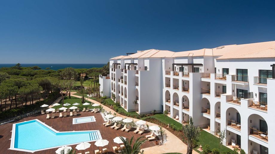 Rejser til Portugal, Algarvekysten, Pine Cliffs Ocean Suites & Spa, pool