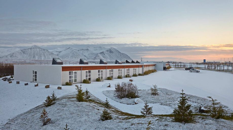 Rejser til Island, Vestisland, Hotel Hamar, vinter