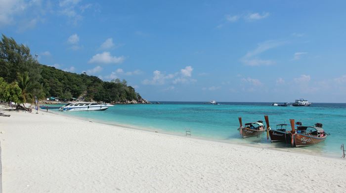 Thailand, Koh Lipe, Bundhaya Villas, Beach View