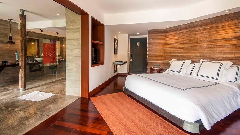 Rejse til Thailand, Phuket, The Slate, suite bedroom