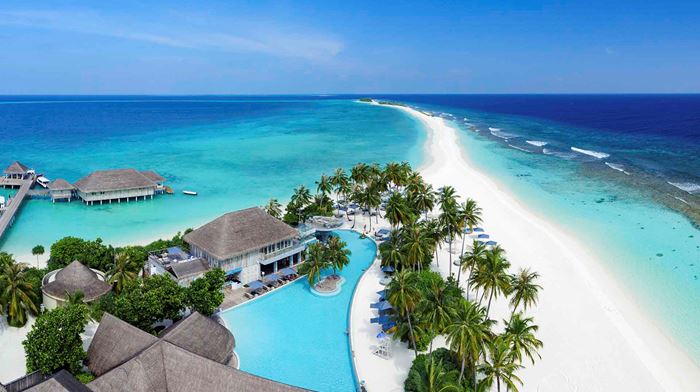 Rejser til Maldiverne, Finolhu Baa Atoll, Pool og sandtange 