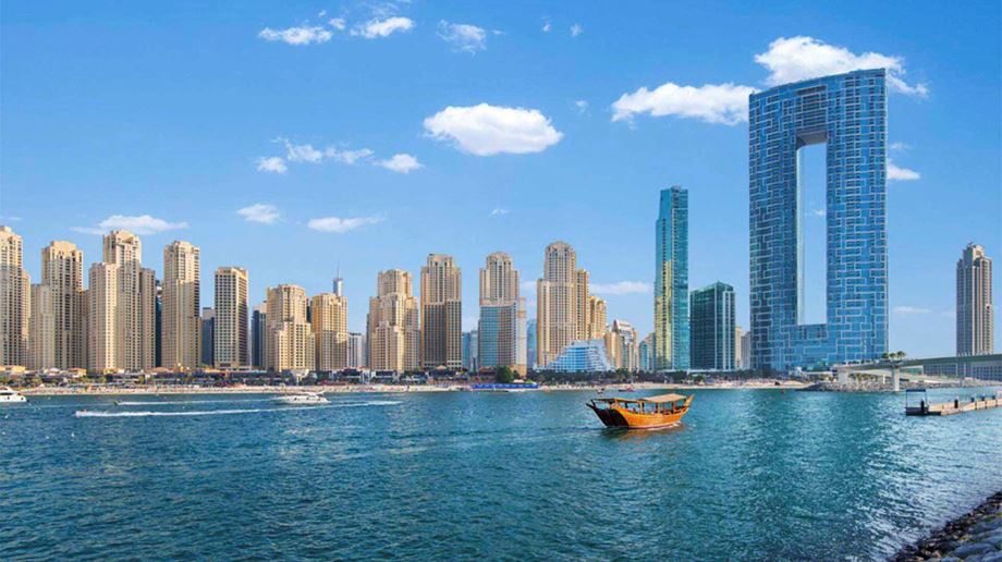 Dubai Address Beach Resort, Skyline