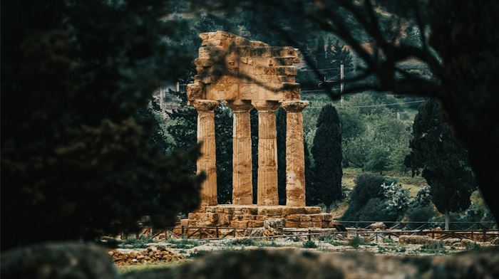 Italien Sicilien Templernes Dal
