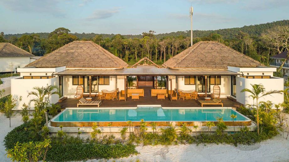 Cambodia, Koh Rong Island, The Royal Sands, Two Bedroom Oceanview Pool Villa