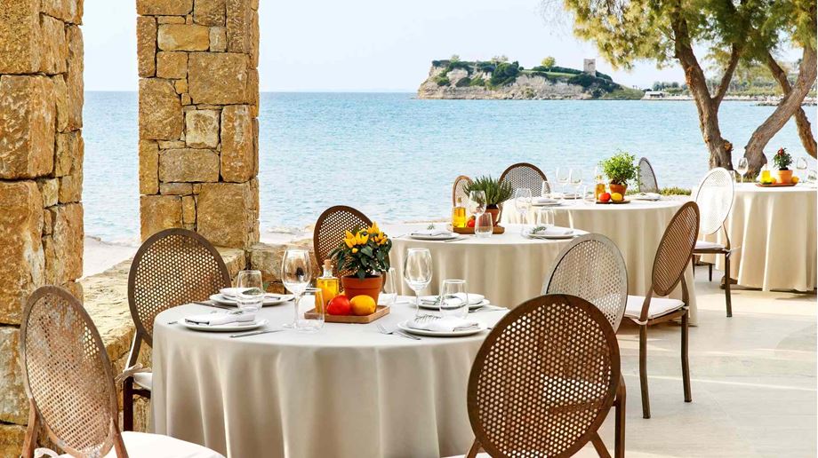 Rejser til Grækenland, Halkidiki, Sani Club, restaurant