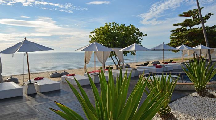 Thailand, Khanom, Aava Resort & Spa, Beach Bar