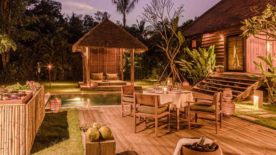 Cambodia, Siem Reap, Zannier Hotels Phum Baitang, Private dining
