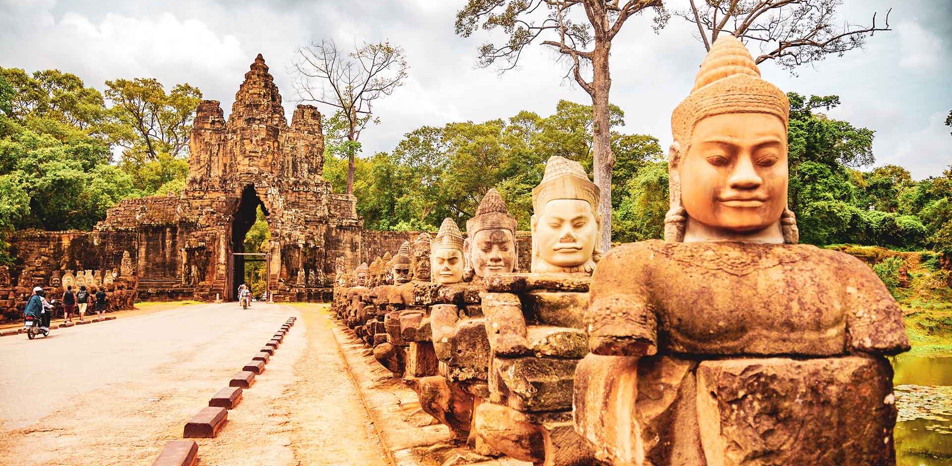 Cambodia, Siem Reap, Angkor Thom 