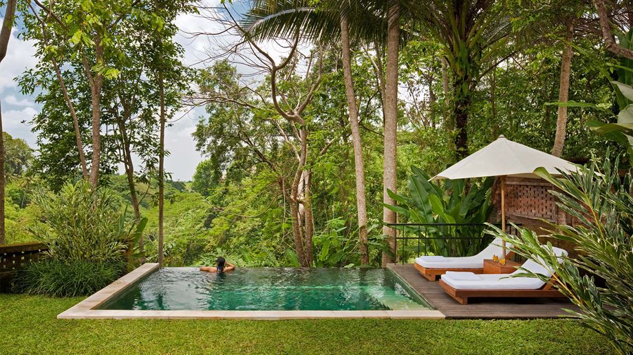 Indonesien, Bali, Como Uma Ubud, Villa med Pool