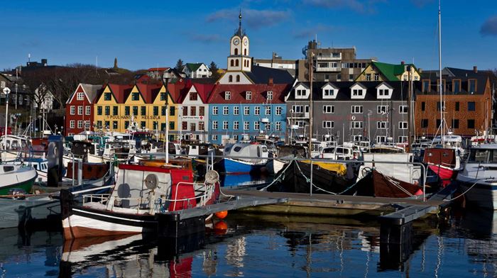 Færøerne, Udflugt, Torshavn, Marina, Havnen