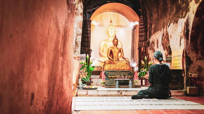 Thailand Chiang Mai Tempel Buddist Stu Filter