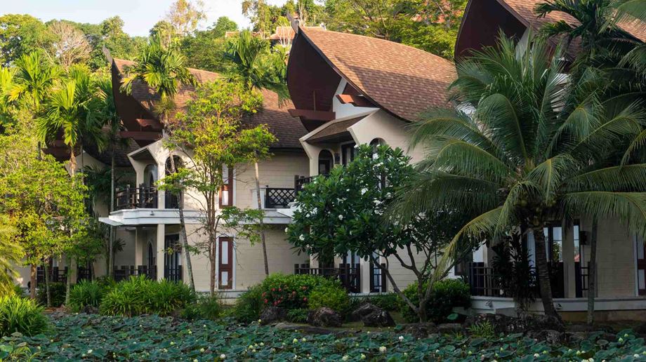 Rejser til Thailand, Koh Lanta, Rawi Warin Resort & Spa, pond værelse