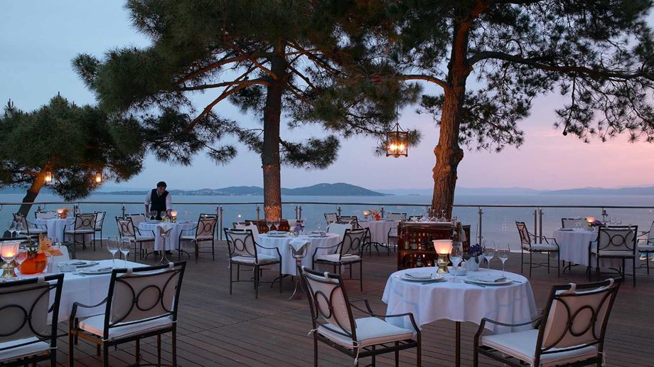 Grækenland, Halkidiki, Eagles Palace, Restaurant Kamares, Gourmet