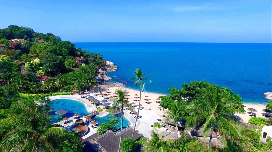Thailand, Koh Samui, Tangsai Bay Resort, Pool Område