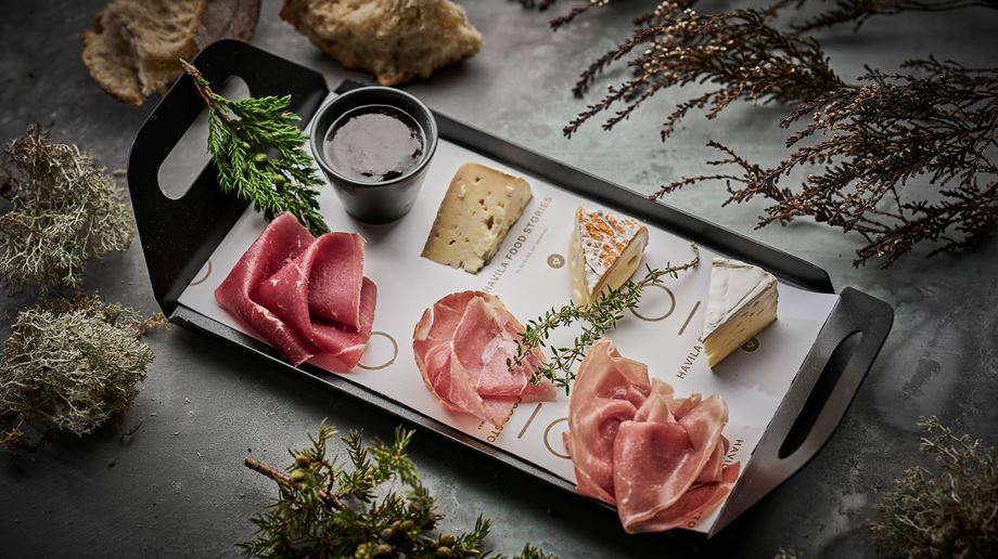 Norge Havila Kystruten Havly Cafe Cheese And Ham Platter
