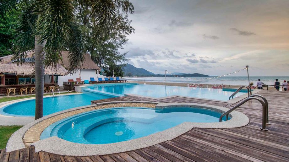 Rejser til Thailand, Koh Lanta, Twin Bay Resort, pool
