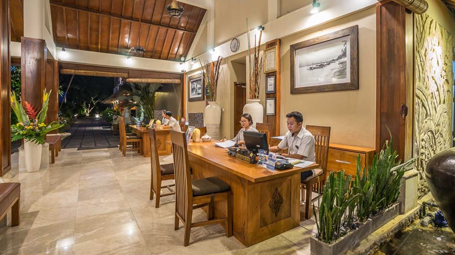 Indonesien Bali Lovina The Lovina, Lobby Område