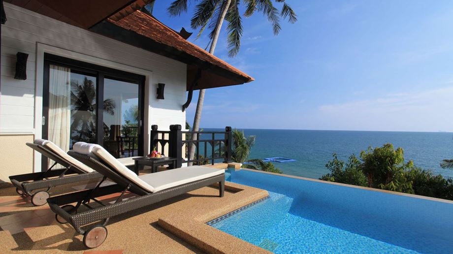 Rejser til Thailand, Koh Lanta, Rawi Warin Resort & Spa, sunset pool villa