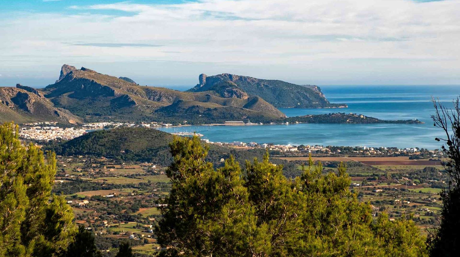 Spanien, Mallorca, Puerto Pollensa Bay
