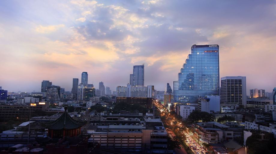 Rejser til Thailand, Bangkok, Pullman Bangkok Hotel G, udefra