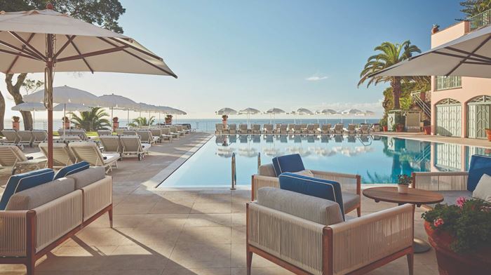 Rejser til Portugal, Madeira, Belmond Reid's Palace, pool lounge